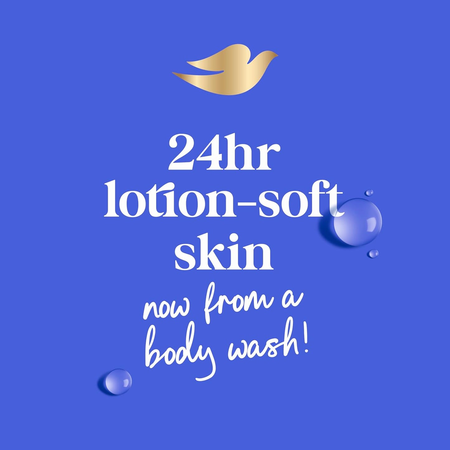 Dove Body Wash with Pump Deep Moisture for 24hr Lotion-Soft Skin Moisture Moisturizing Skin Cleanser with No Sulfates No Parabens,(Pack of 6)
