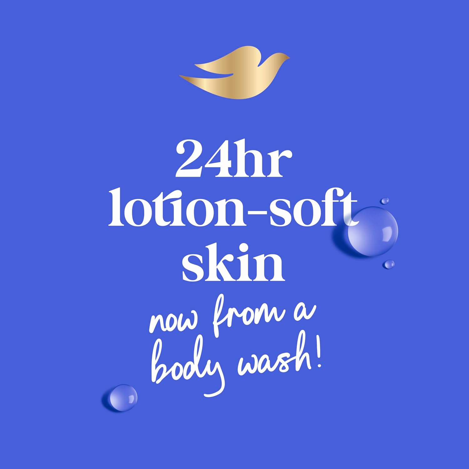 Dove Body Wash with Pump Deep Moisture for 24hr Lotion-Soft Skin Moisture Moisturizing Skin Cleanser with No Sulfates No Parabens,(Pack of 6)