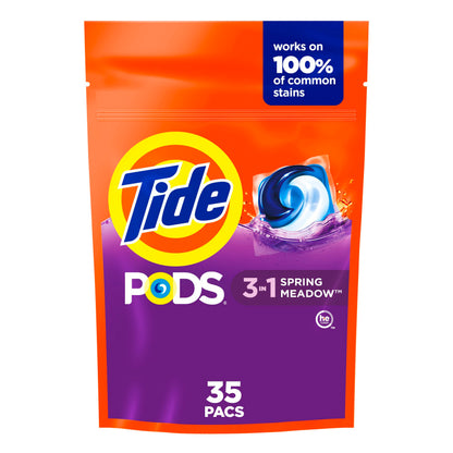 Tide Spring Meadow Pods, 132 Ounce