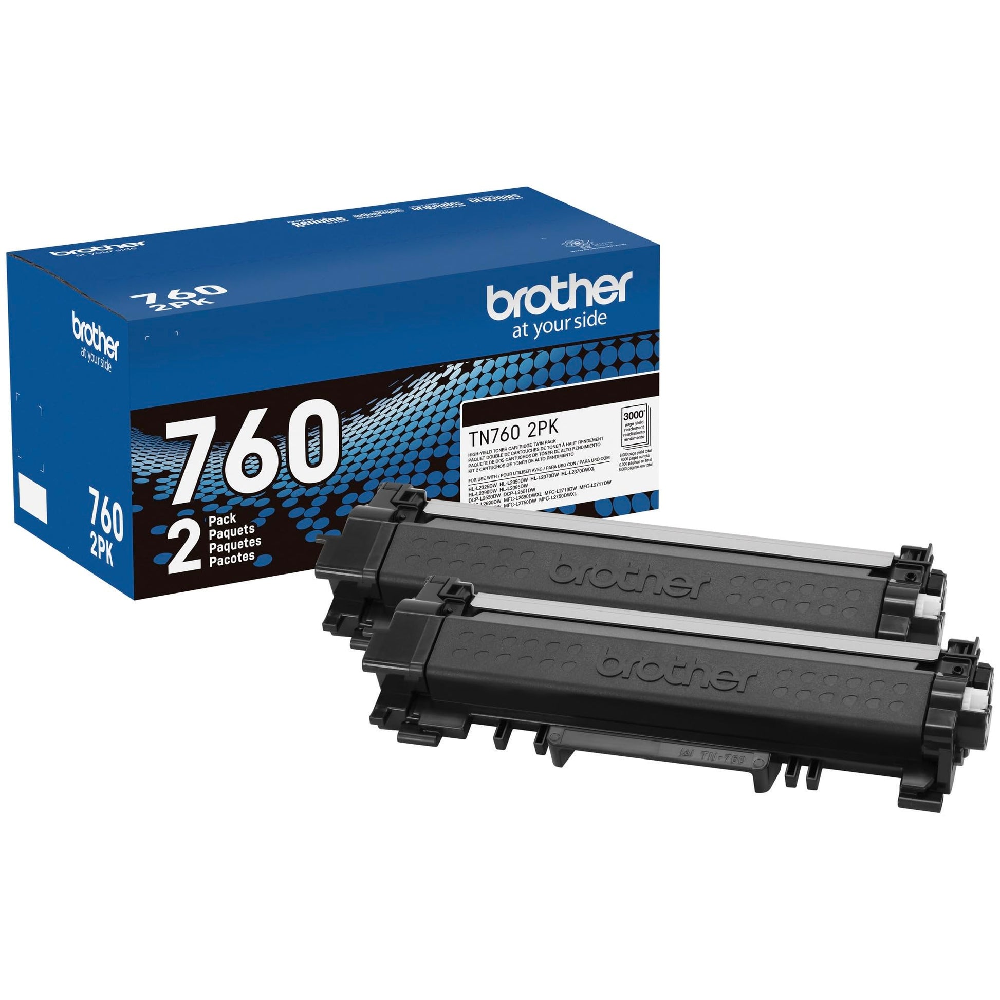 Brother Genuine Standard Yield Toner Cartridge, TN730, Replacement Black Toner, Page Yield Up To 1,200 Pages, Amazon Dash Replenishment Cartridge,1 Pack