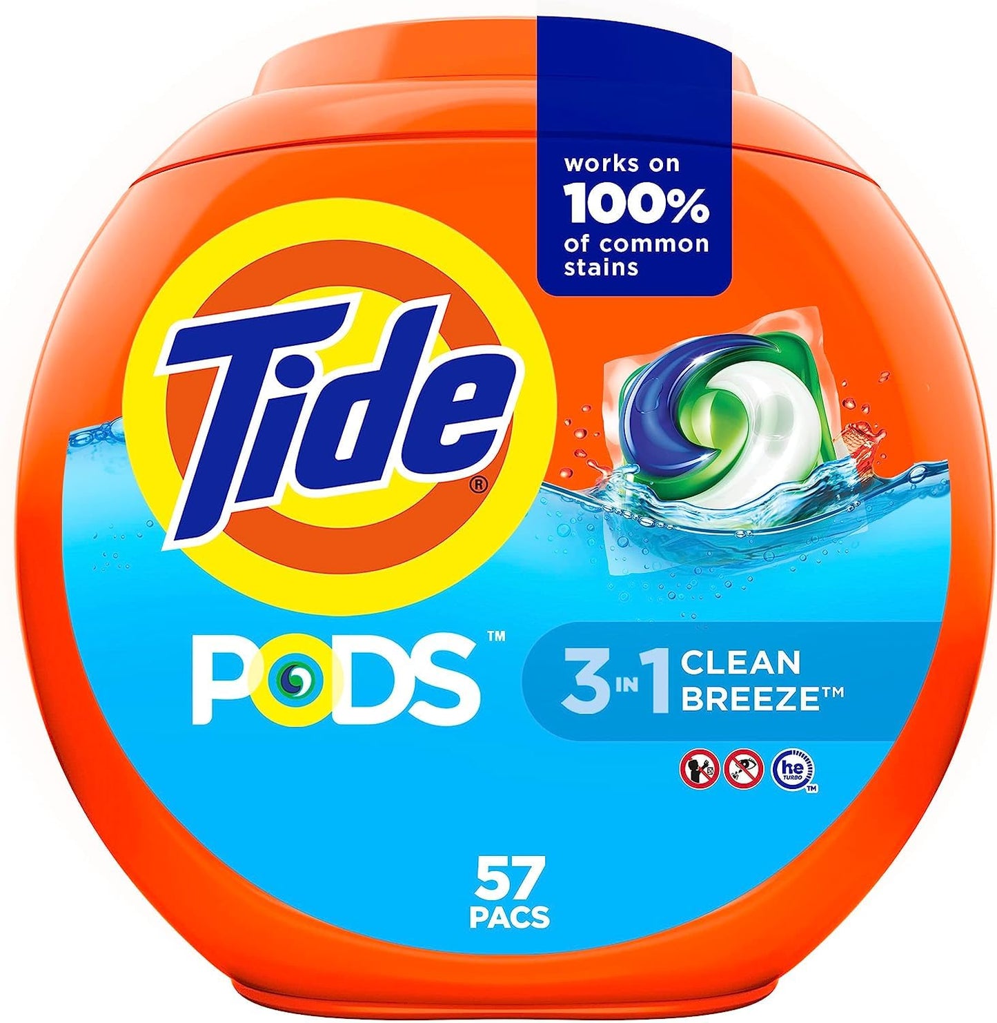 Tide Spring Meadow Pods, 132 Ounce