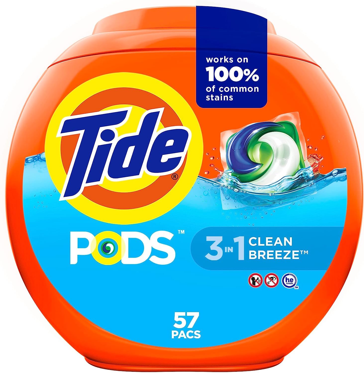 Tide Spring Meadow Pods, 132 Ounce