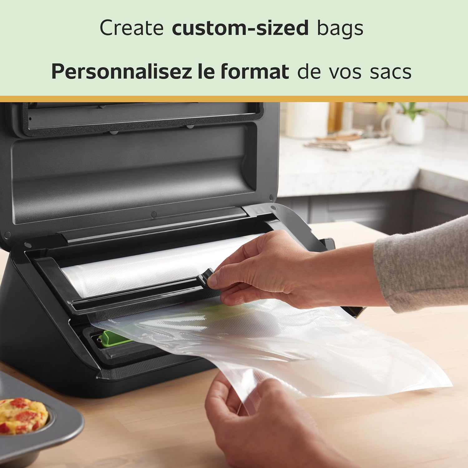 FoodSaver Custom Length Vacuum Sealer Bags Multipack,Rolls for Airtight Food Storage and Sous Vide - Compatible with FoodSaver,8 and 11 (3 Count),2 Count (Pack of 10)