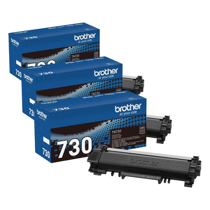 Brother Genuine Standard Yield Toner Cartridge, TN730, Replacement Black Toner, Page Yield Up To 1,200 Pages, Amazon Dash Replenishment Cartridge,1 Pack