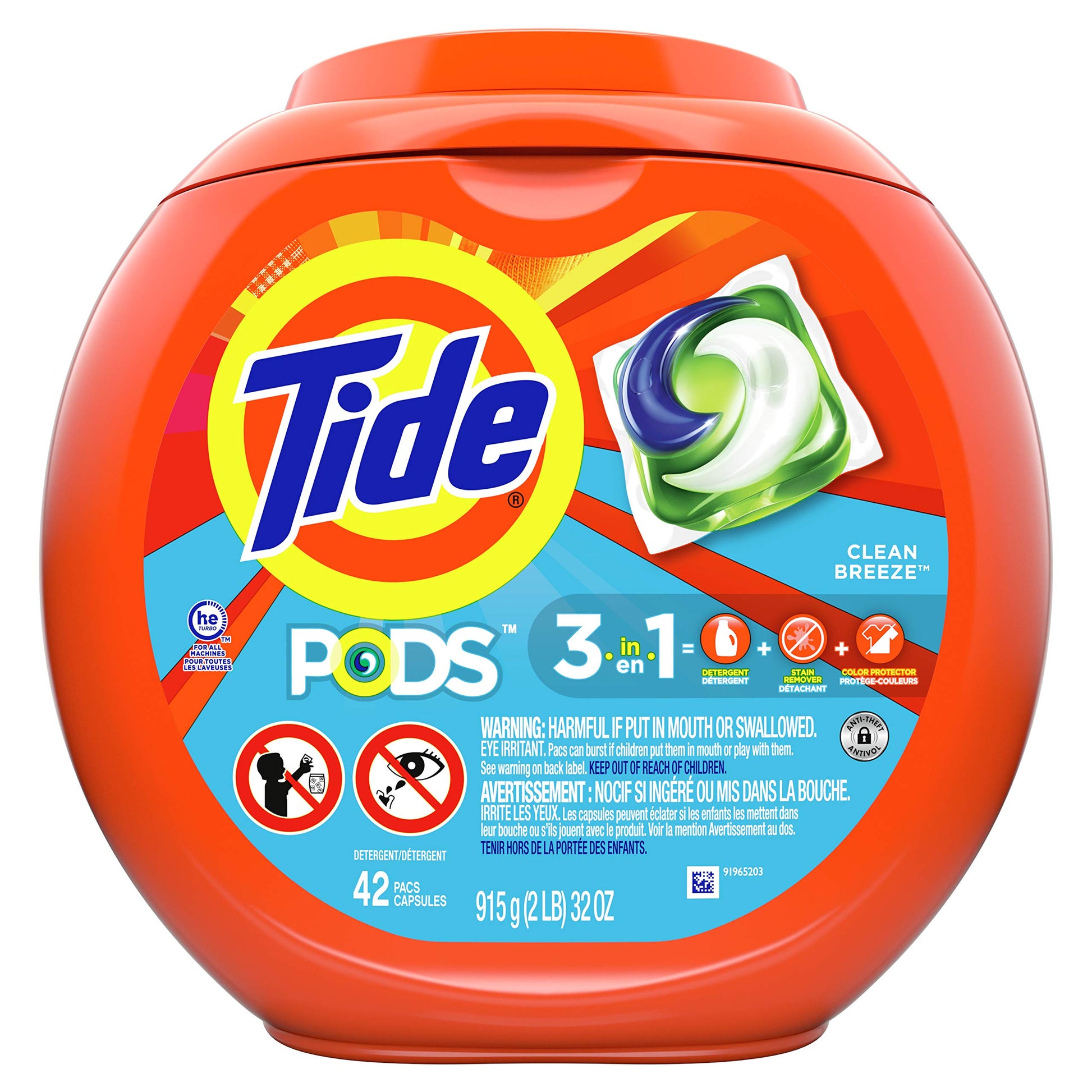 Tide Spring Meadow Pods, 132 Ounce
