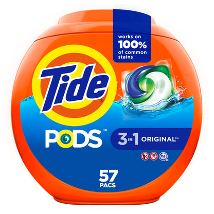 Tide Spring Meadow Pods, 132 Ounce