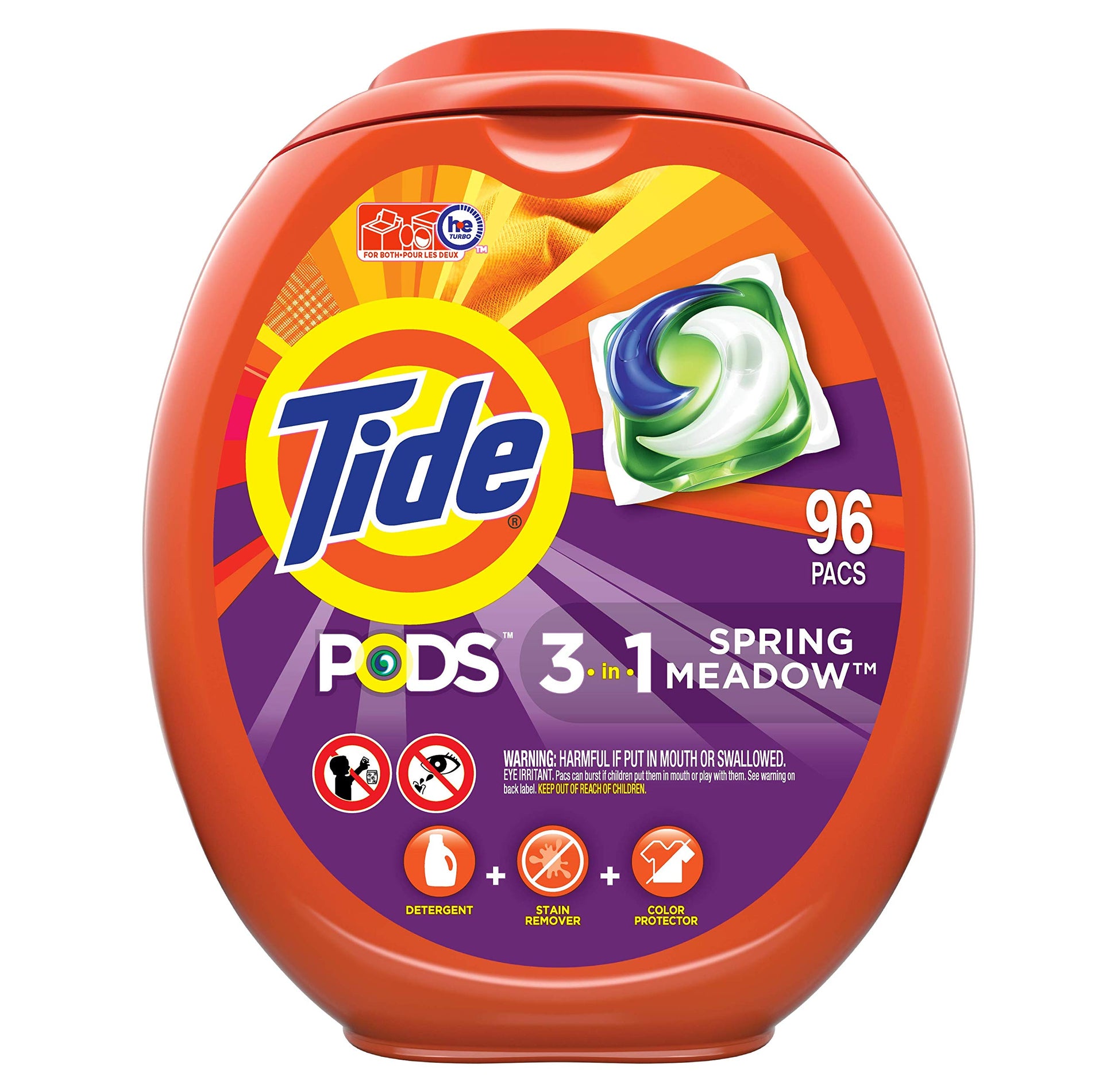 Tide Spring Meadow Pods, 132 Ounce
