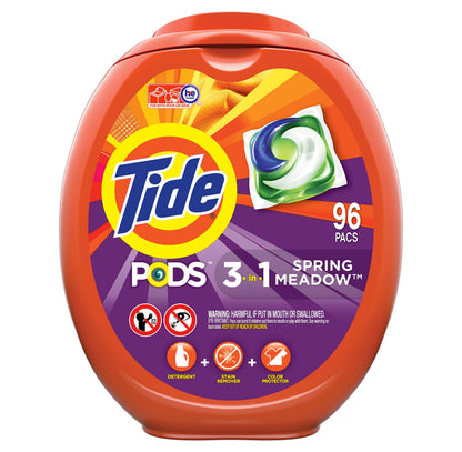 Tide Spring Meadow Pods, 132 Ounce