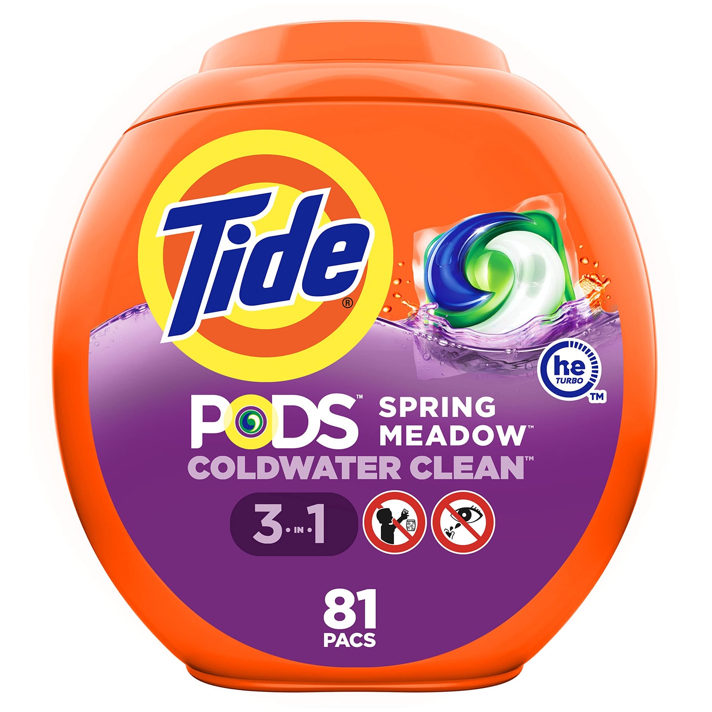 Tide Spring Meadow Pods, 132 Ounce