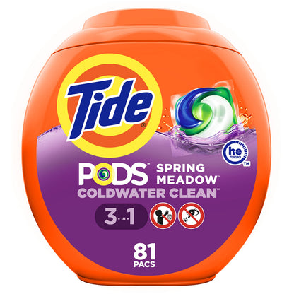 Tide Spring Meadow Pods, 132 Ounce