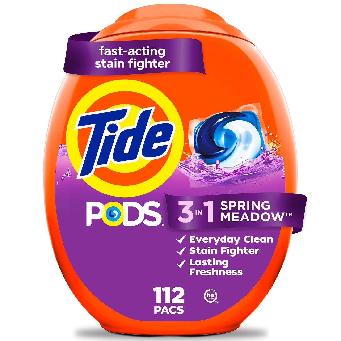 Tide Spring Meadow Pods, 132 Ounce